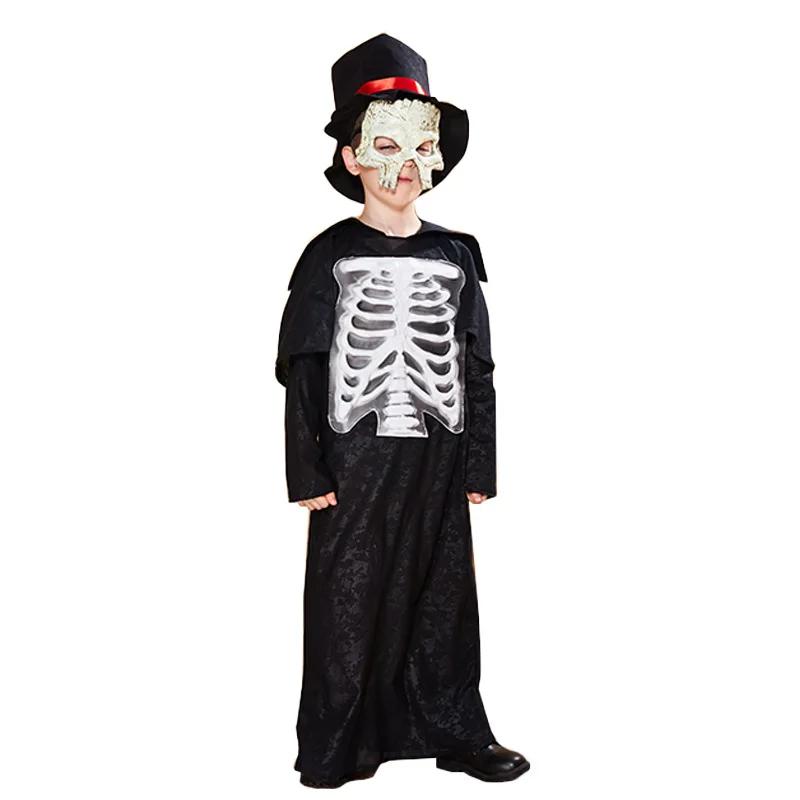 SATCOPY Carnival ҳ ҷ ڽ  Ƿ Mr.Grim Costume cosplay Kid Child Horror Death Vampire